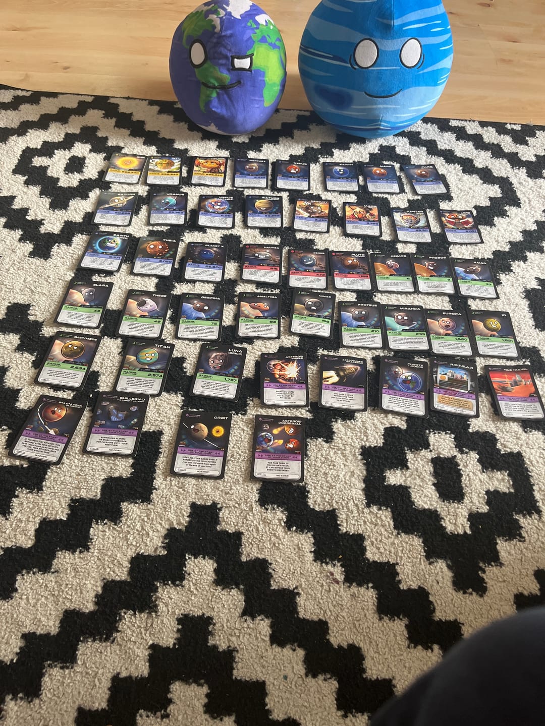 Customer photo review of SolarCards Booster Pack 1st Edition