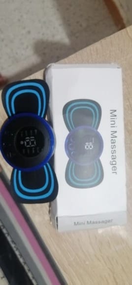 Customer photo review of RelaxWave EMS Neck & Back Massager