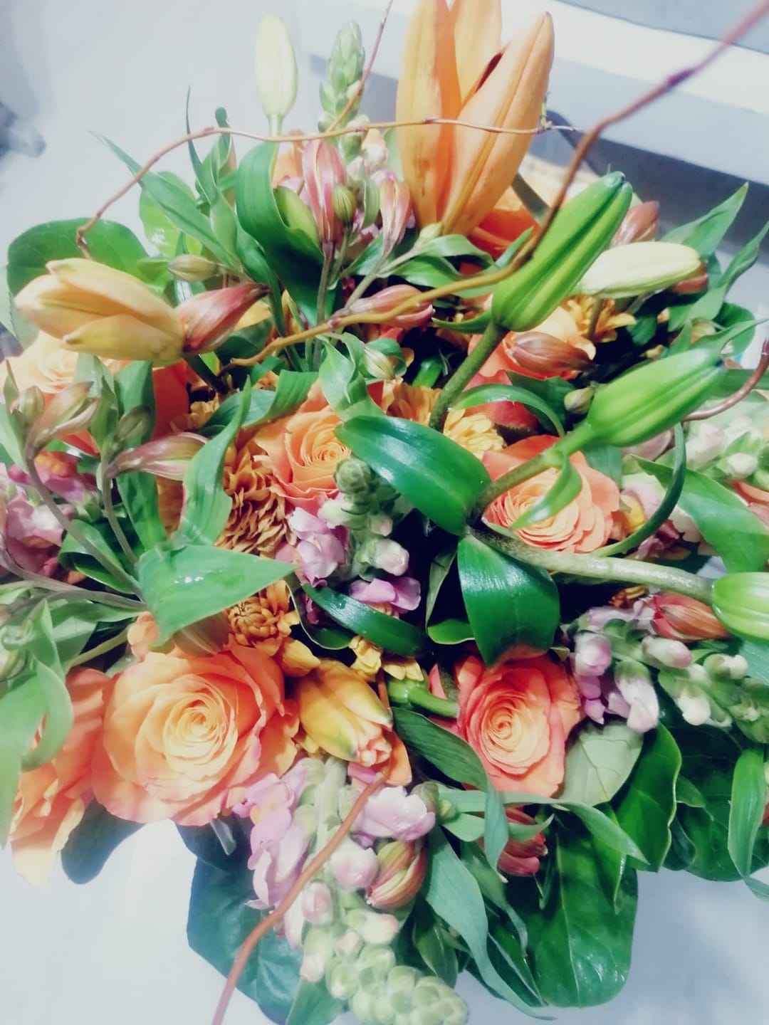 Customer photo review of Bright Sunshine Bouquet