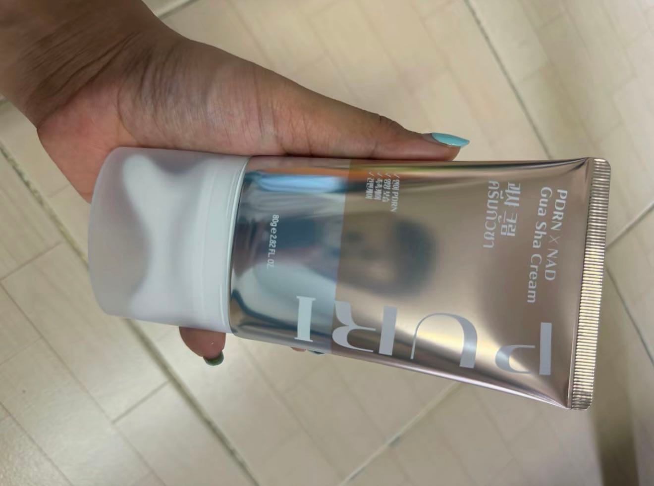 Customer photo review of GUA SHA CREAM กัวซาลาวา 80g