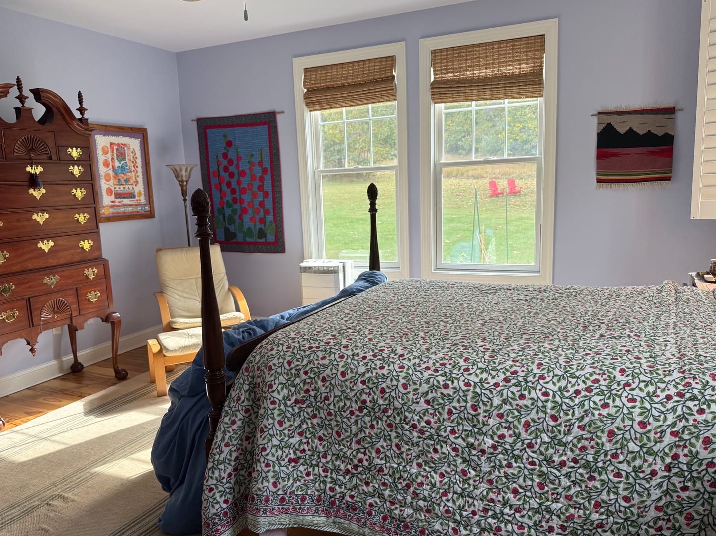 Customer photo review of Florent Handstitched Hand Block Printed Organic Cotton Quilt