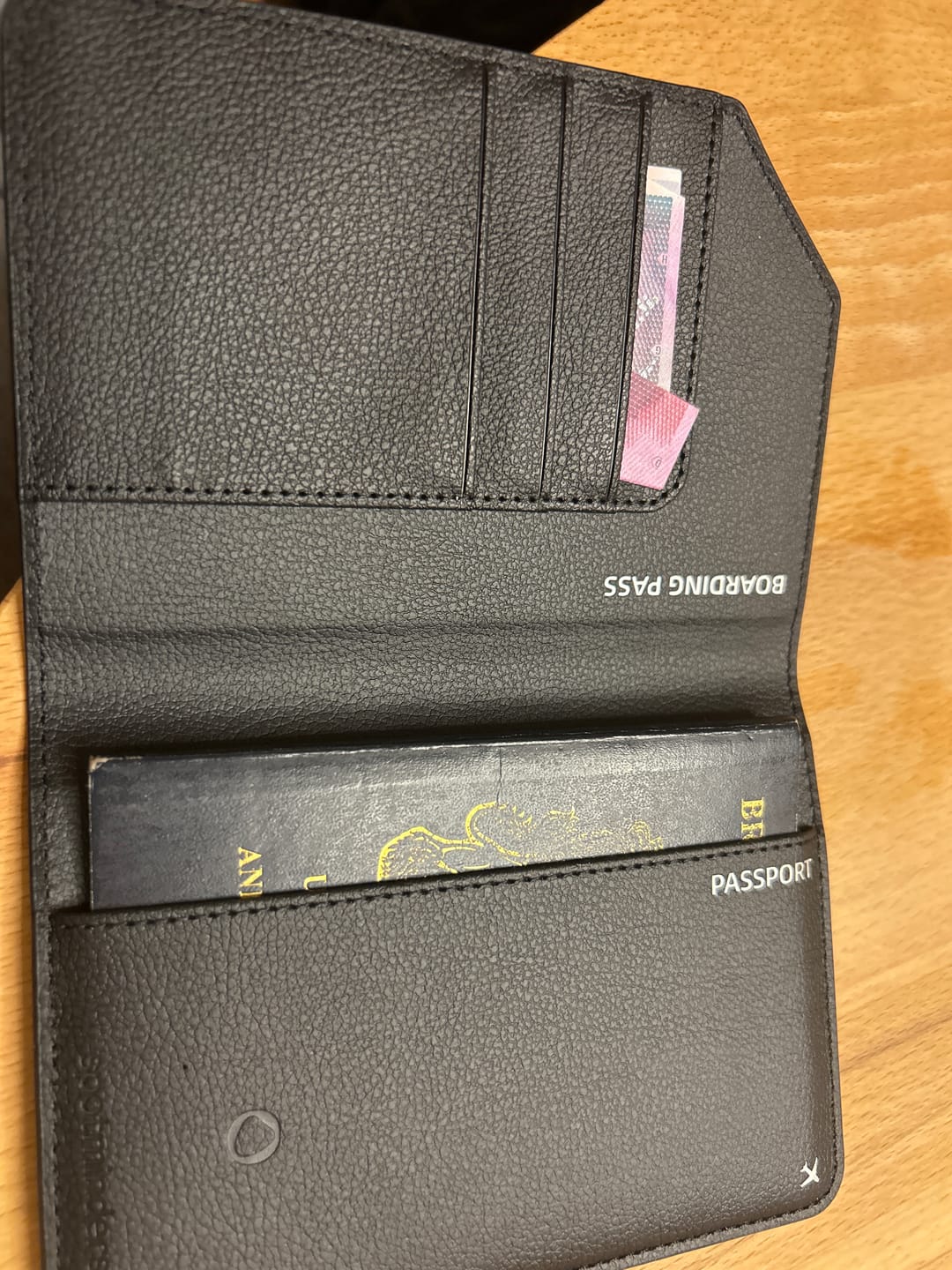 Customer photo review of Passport Holder Air