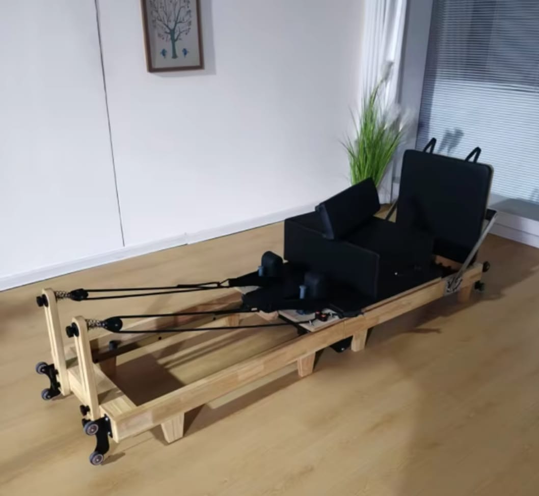 Customer photo review of GoodForm™ Wooden Studio Pilates Reformer