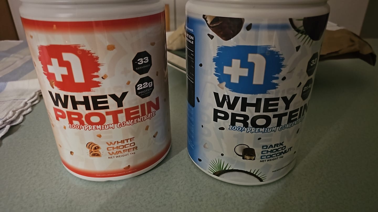 Customer photo review of +1© PREMIUM WHEY PROTEIN (1000g)