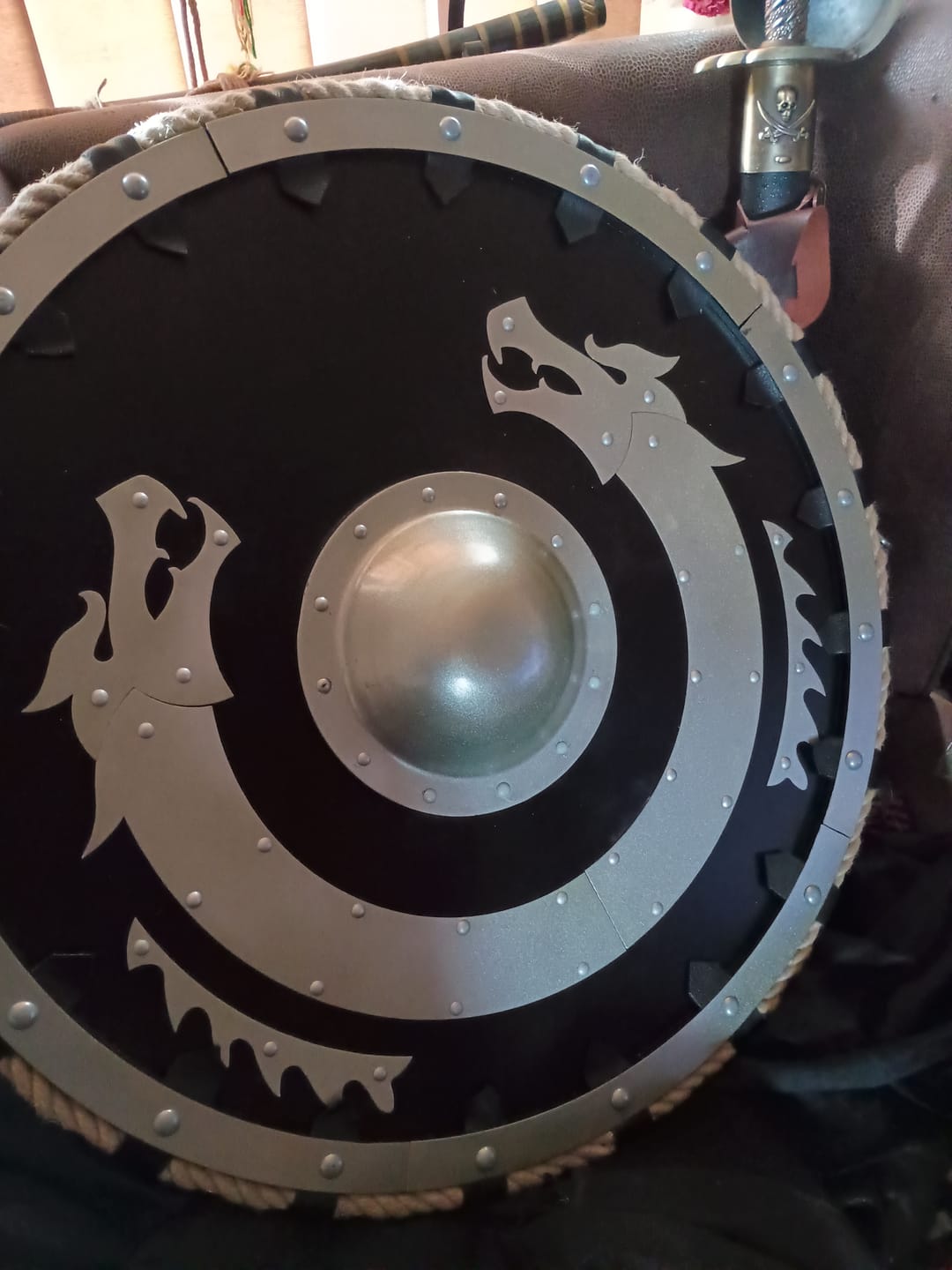 Customer photo review of Dragon Shield - Trollkors