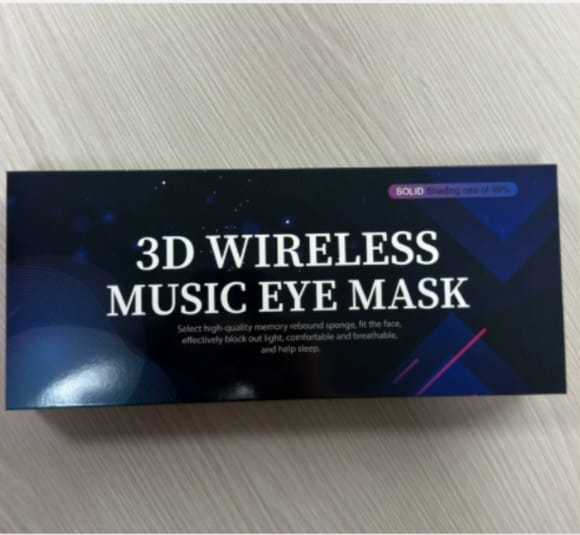 Customer photo review of Zzzen Mask - 3D Bluetooth Sleep Headphones