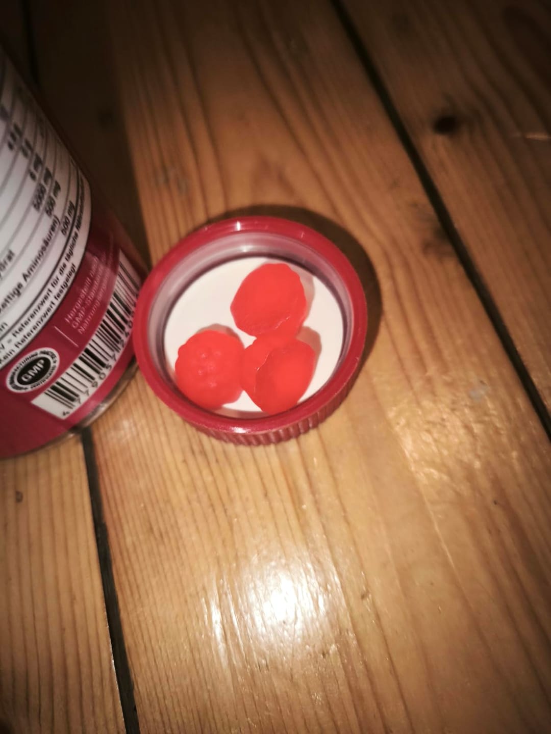 Customer photo review of Creatine Gummies – Raspberry
