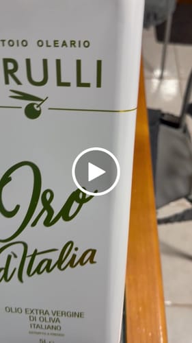 Customer video review of 1 lattina di olio extravergine di oliva • 5 Litri