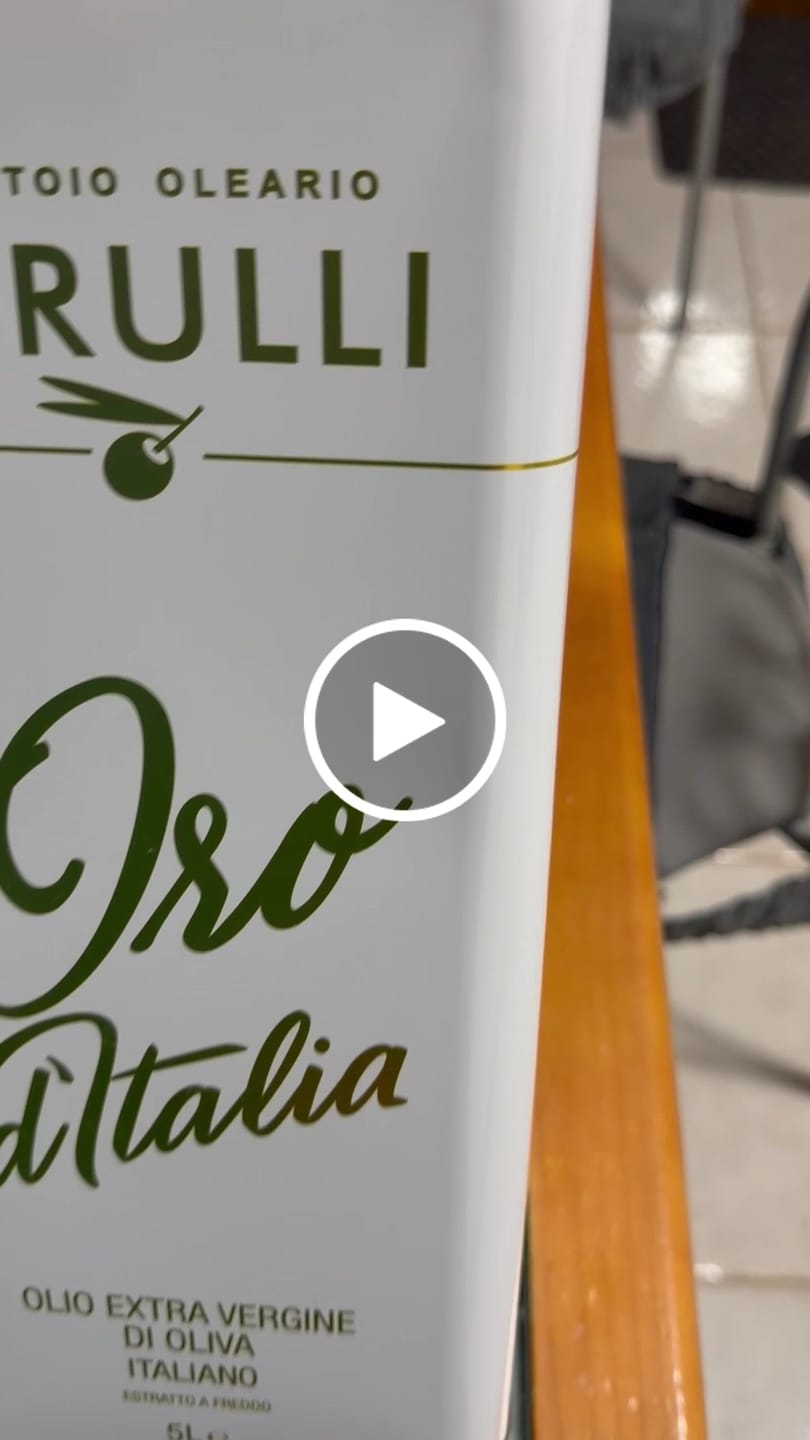 Customer video review of 1 lattina di olio extravergine di oliva • 5 Litri