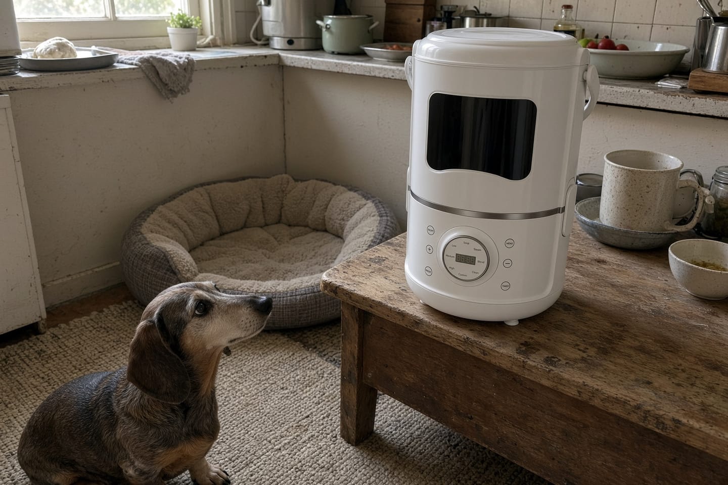 Customer photo review of Kiba Kitchen Fresh Food Maker