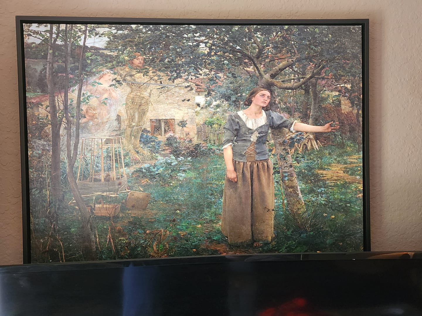 Customer photo review of Joan of Arc 1879 by Jules Bastien-Lepage
