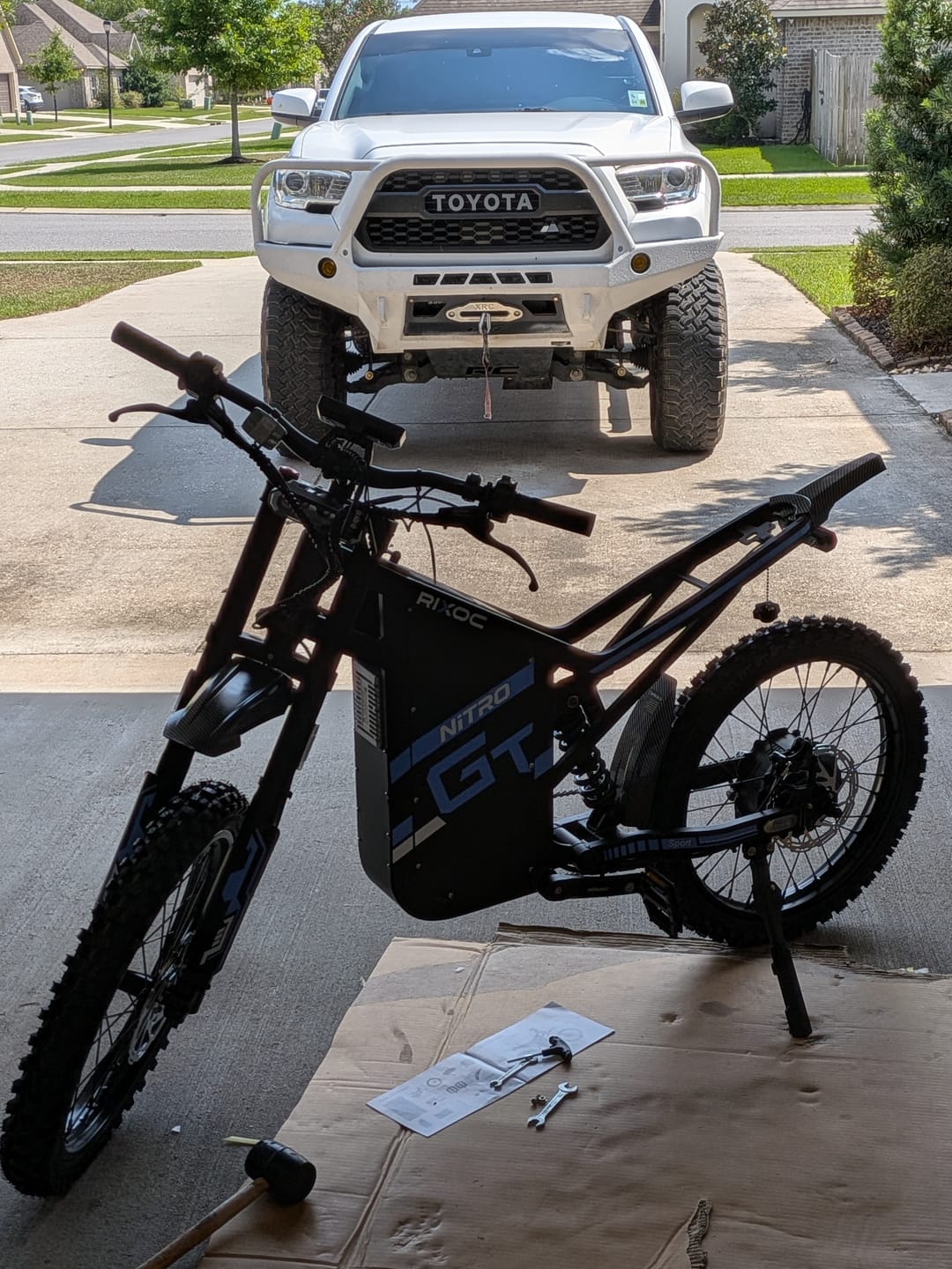 Customer photo review of Rixoc GT19 Electric Dirt Bike