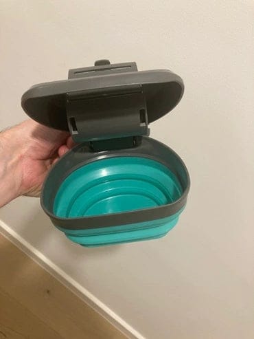 Customer photo review of ZoomScoop - Portable Walk Scooper