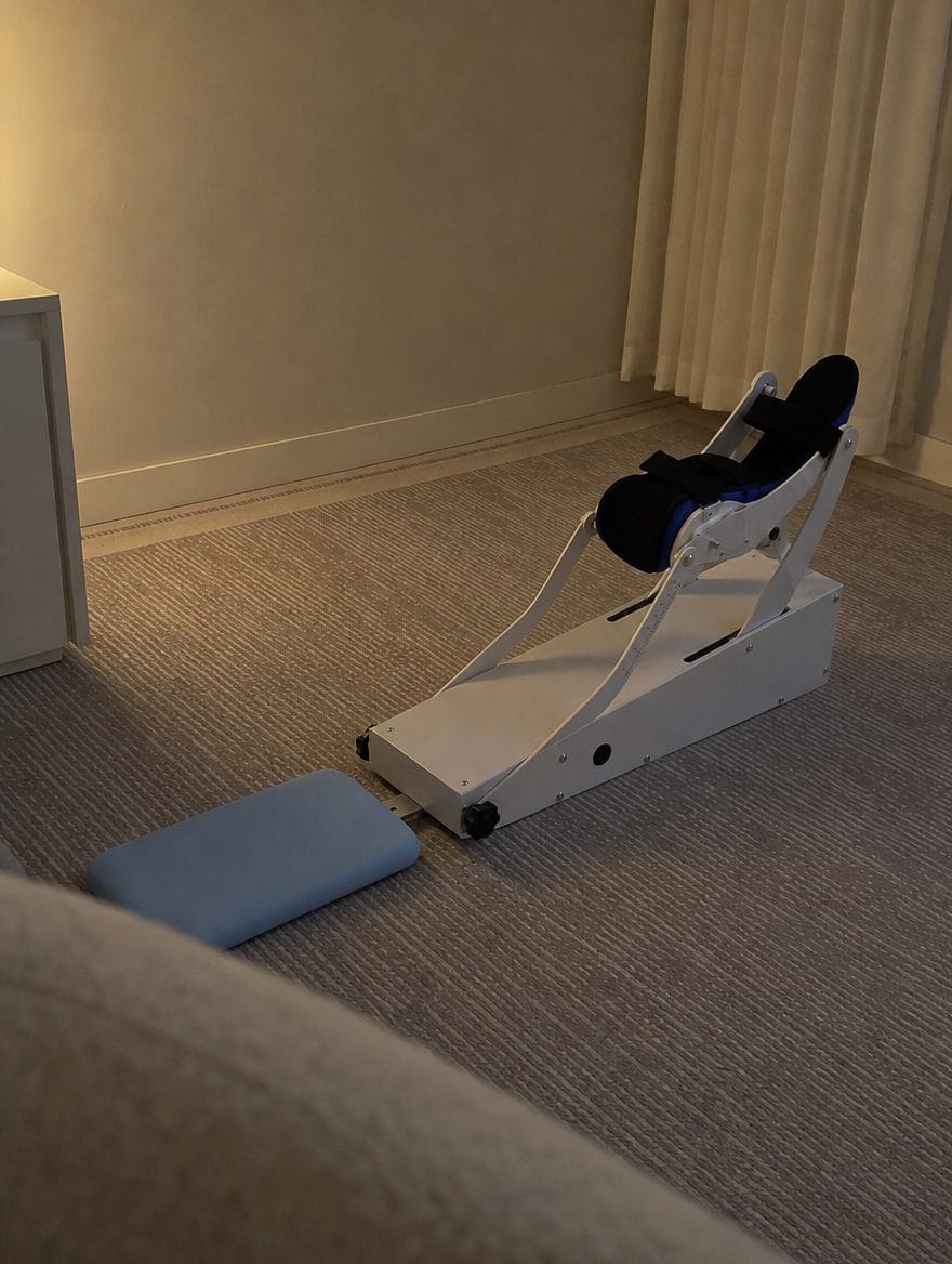Customer photo review of Holtrow Glide™ — Powered Knee Motion Machine