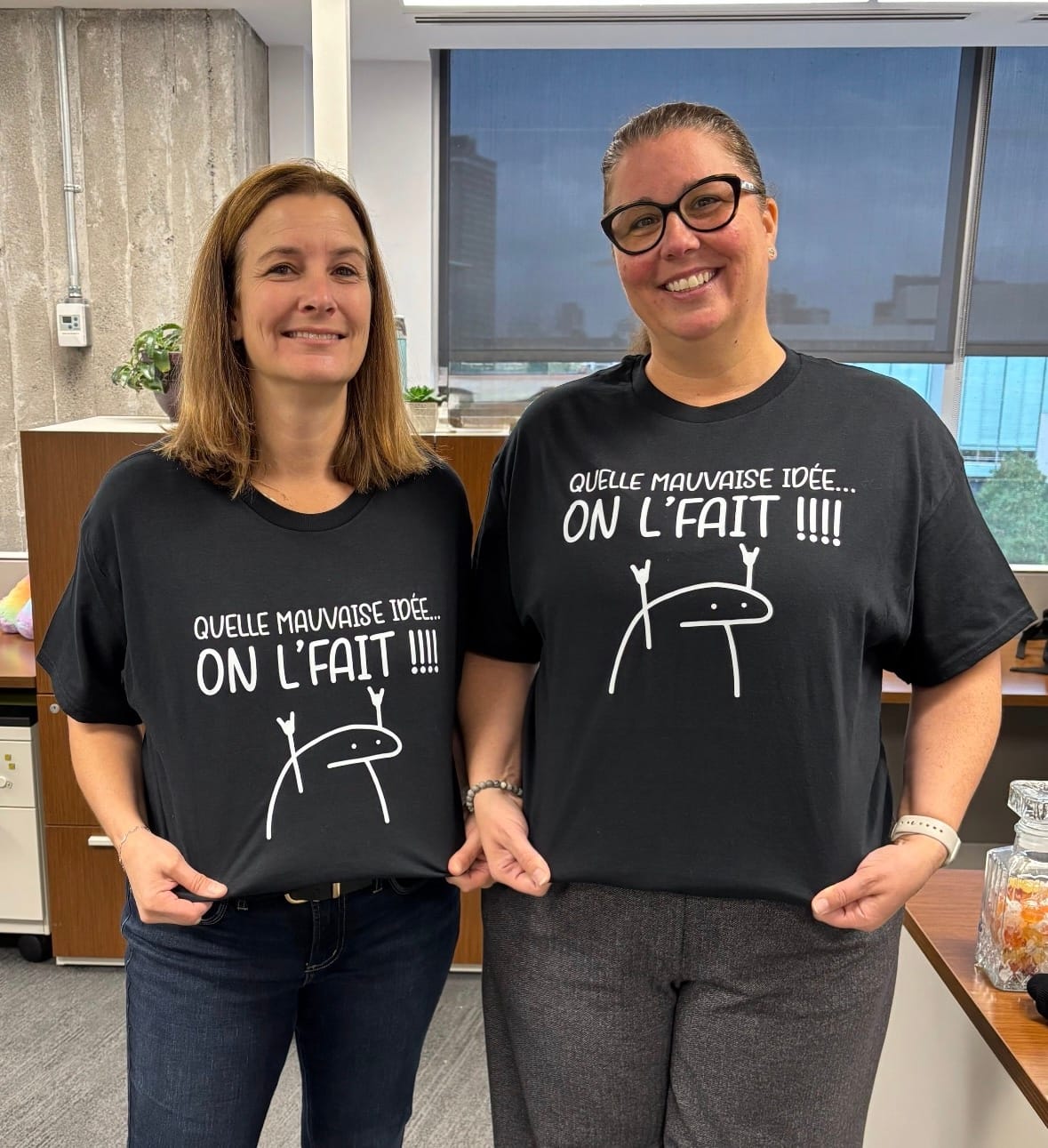 Customer photo review of T-Shirt Quelle mauvaise idée