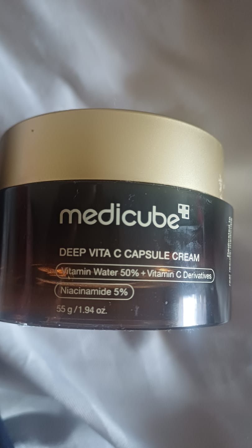 Customer photo review of Medicube - Crème - Deep Vita C Capsule Cream