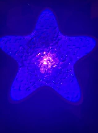 Customer photo review of Lámpara de estrella de mar