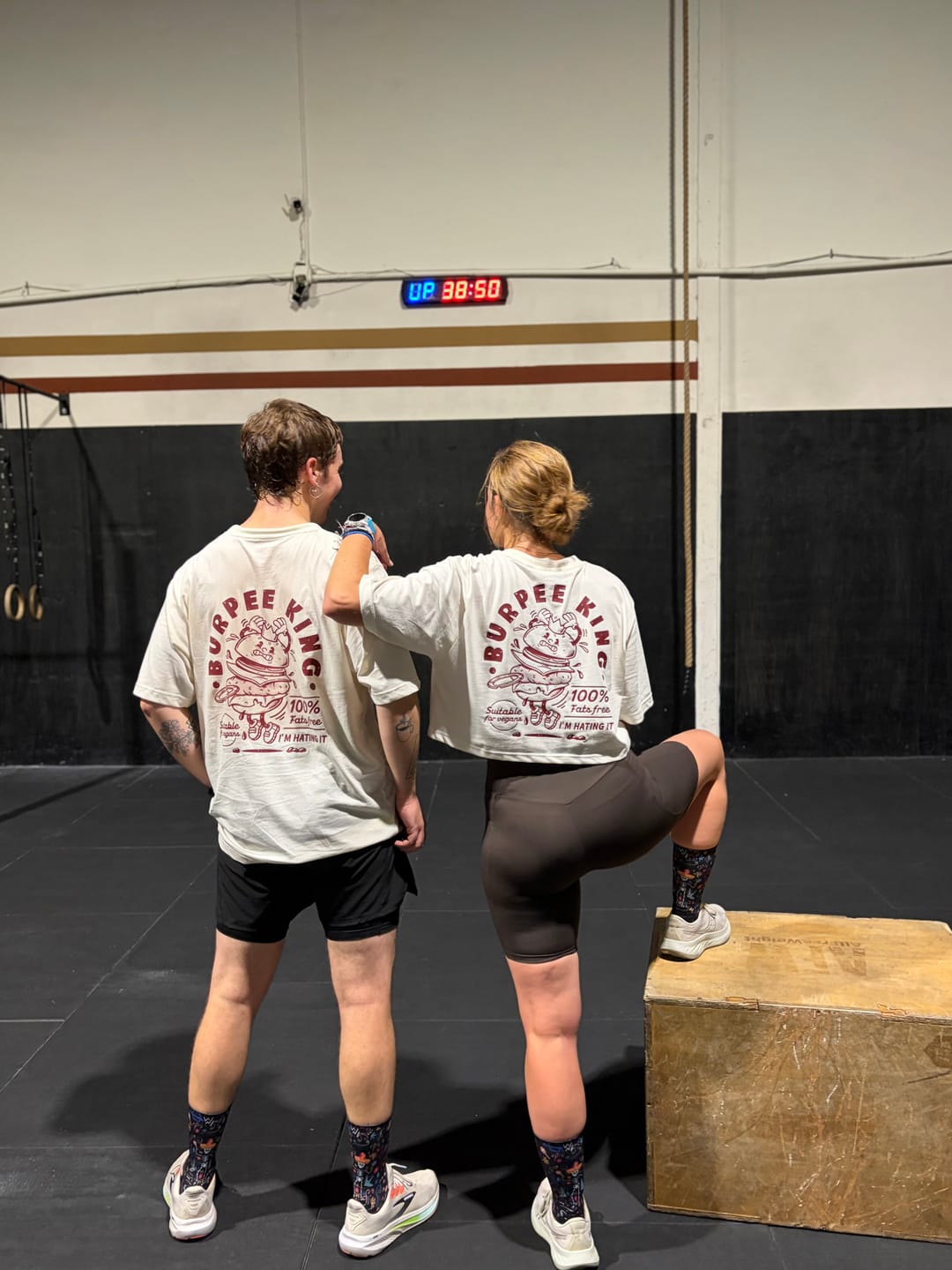 Customer photo review of BURPEE KING OVERSIZE - MUJER