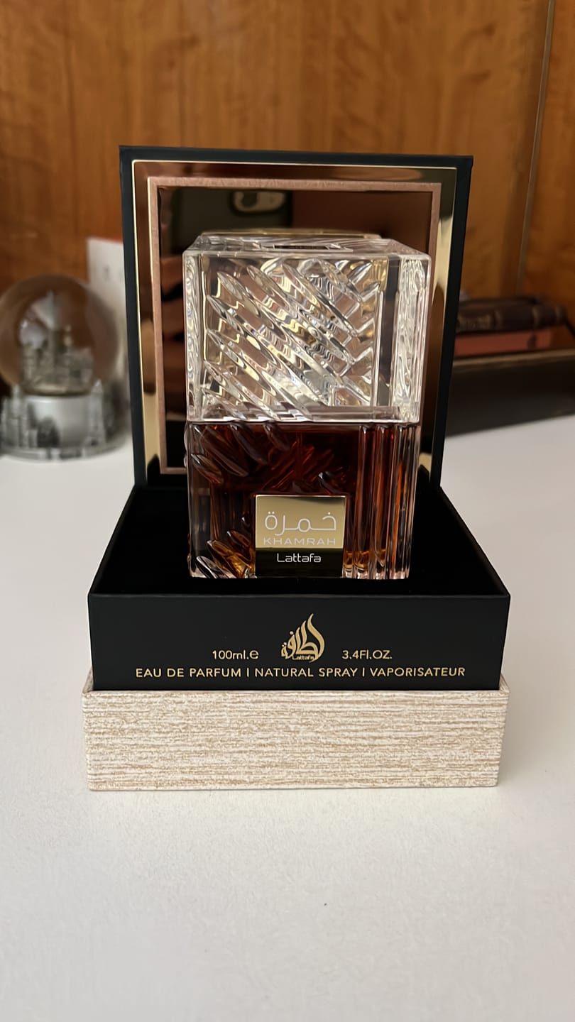 Customer photo review of Khamrah Eau De Parfum 100ml - Lattafa