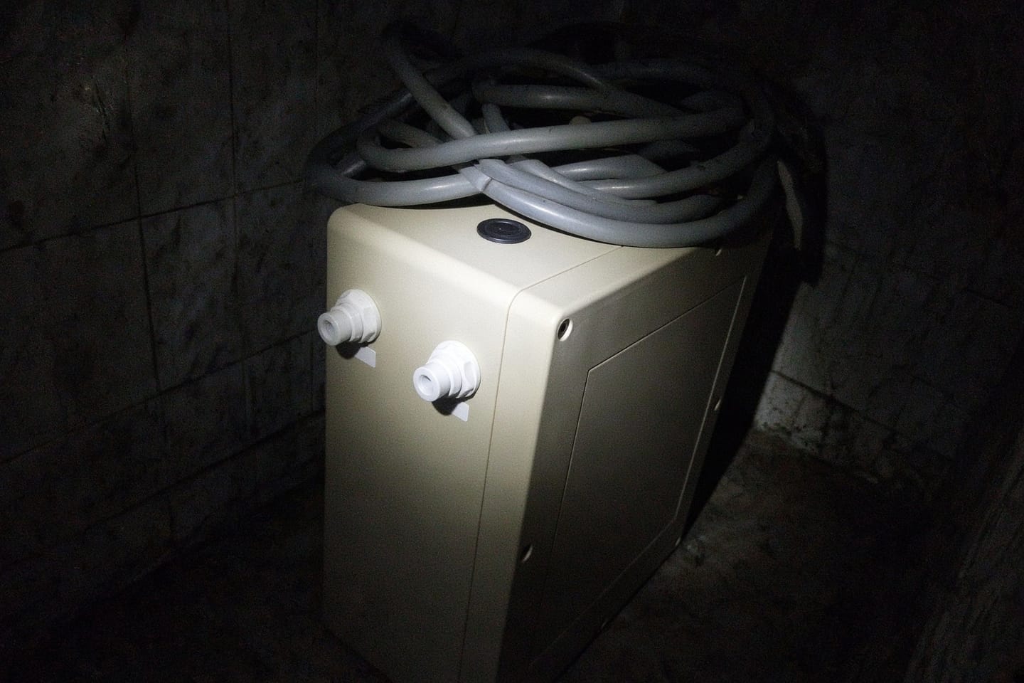 Customer photo review of Kiba Cloud Microbubble Bath System