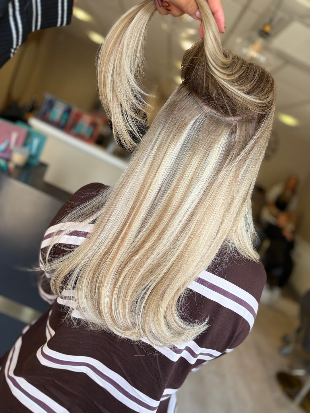 Customer photo review of 16" Invisible Tapes - Colour #600