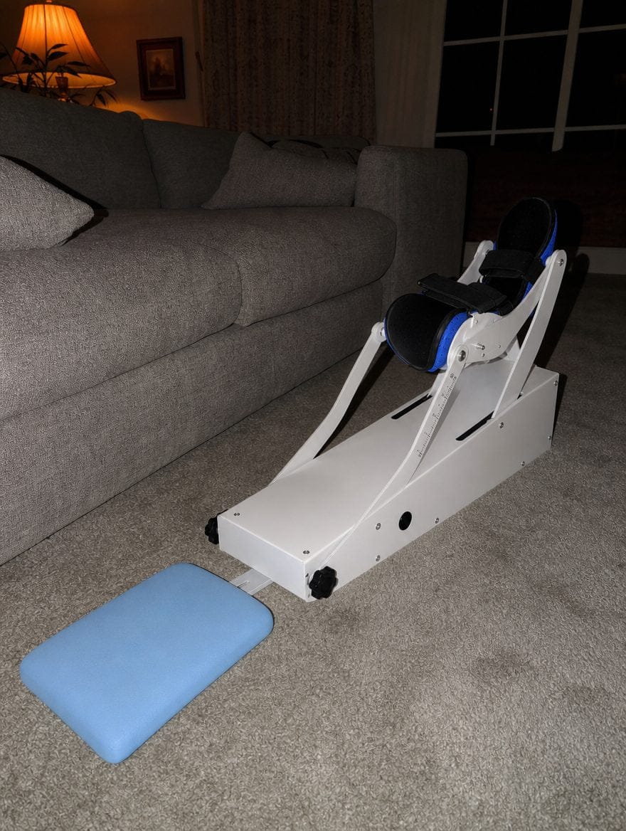 Customer photo review of Holtrow Glide™ — Powered Knee Motion Machine
