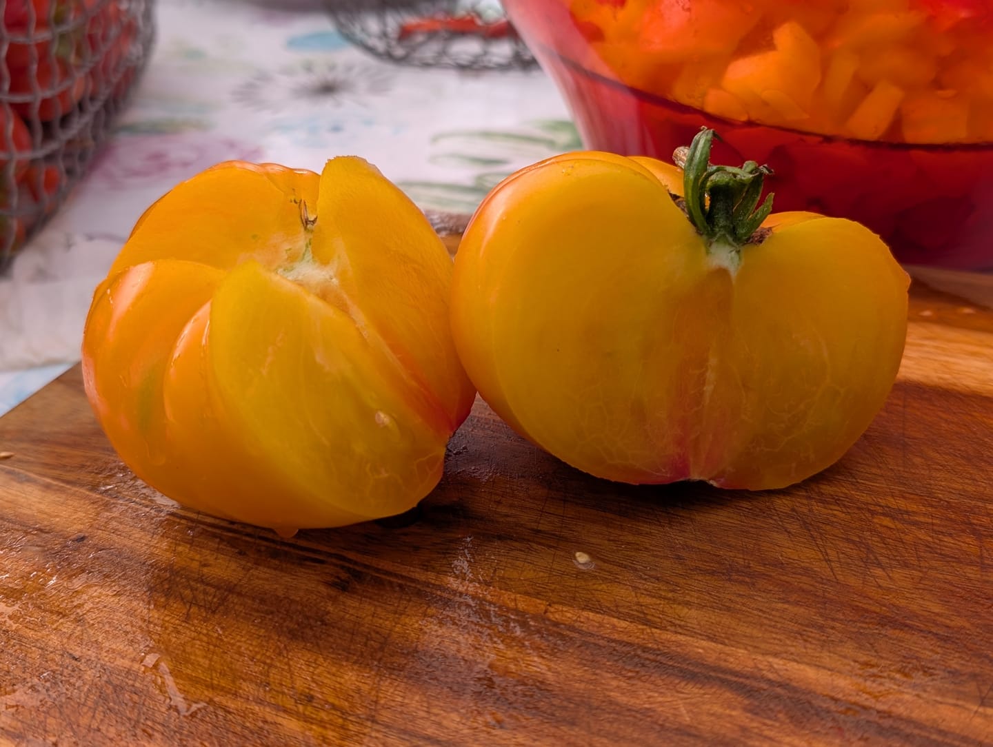 Customer photo review of Fleischtomate 'Ananas'