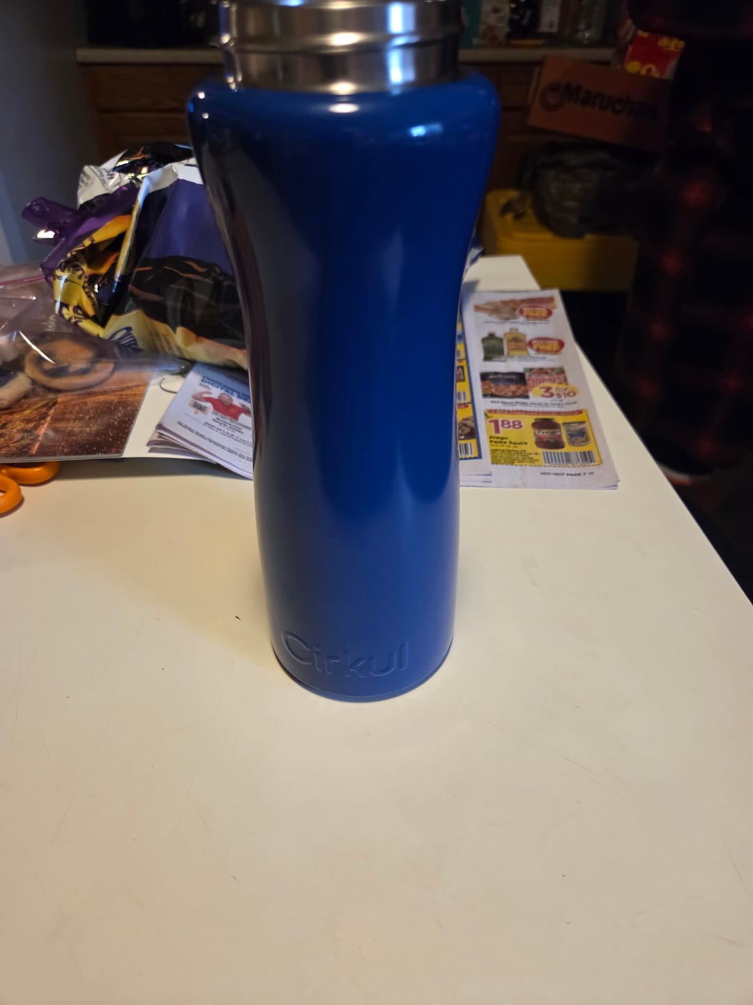 Customer photo review of 22oz. Stainless Steel Bottle