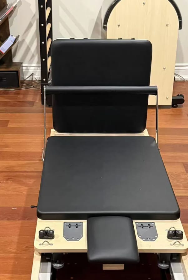 Customer photo review of GoodForm™ Wooden Studio Pilates Reformer