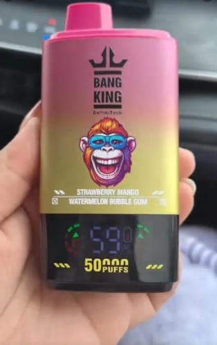 Customer photo review of Strawberry Mango & Watermelon Bubblegum Dual Gout 50000 Puffs Cigarette électronique Jetable