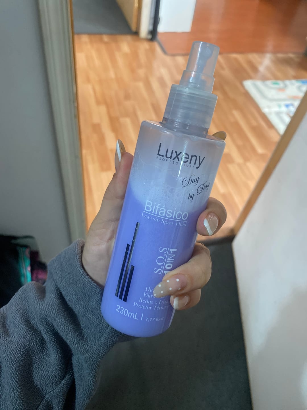 Customer photo review of Spray Bifásico 10 en 1 230 ml