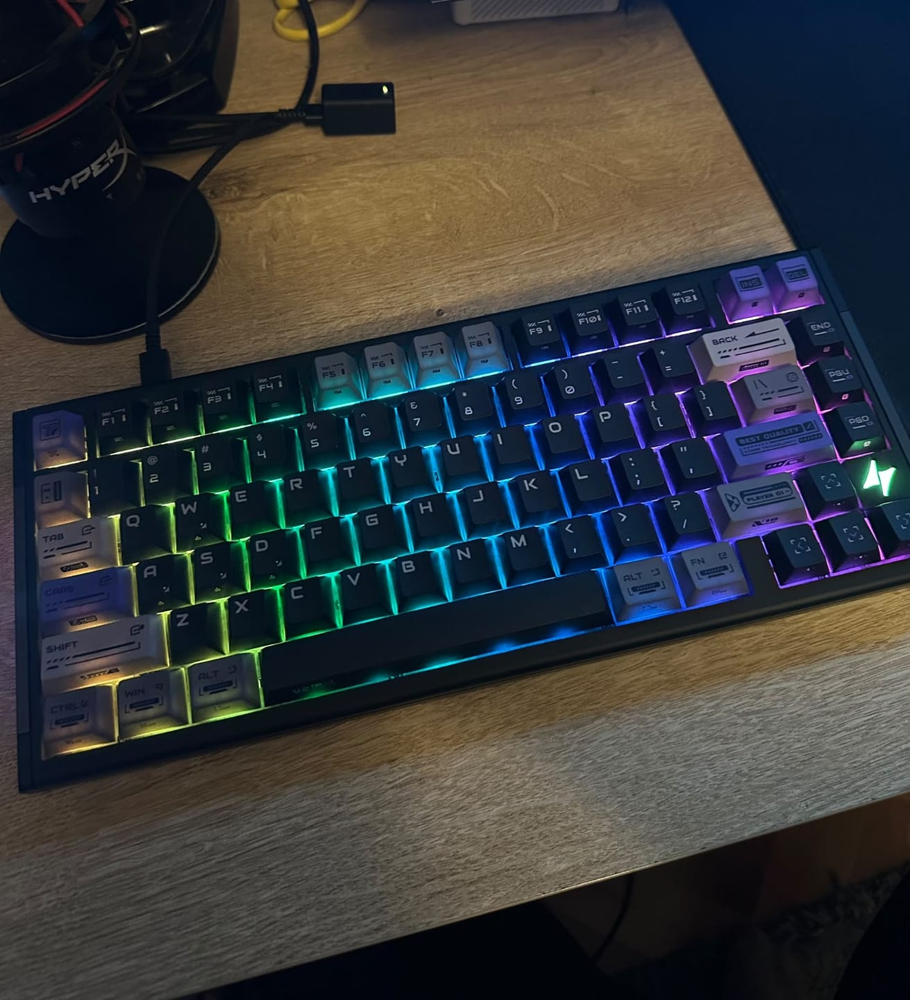 Customer photo review of ATK RS7 V2 Alüminyum Klavye (Manyetik Switch / HE)
