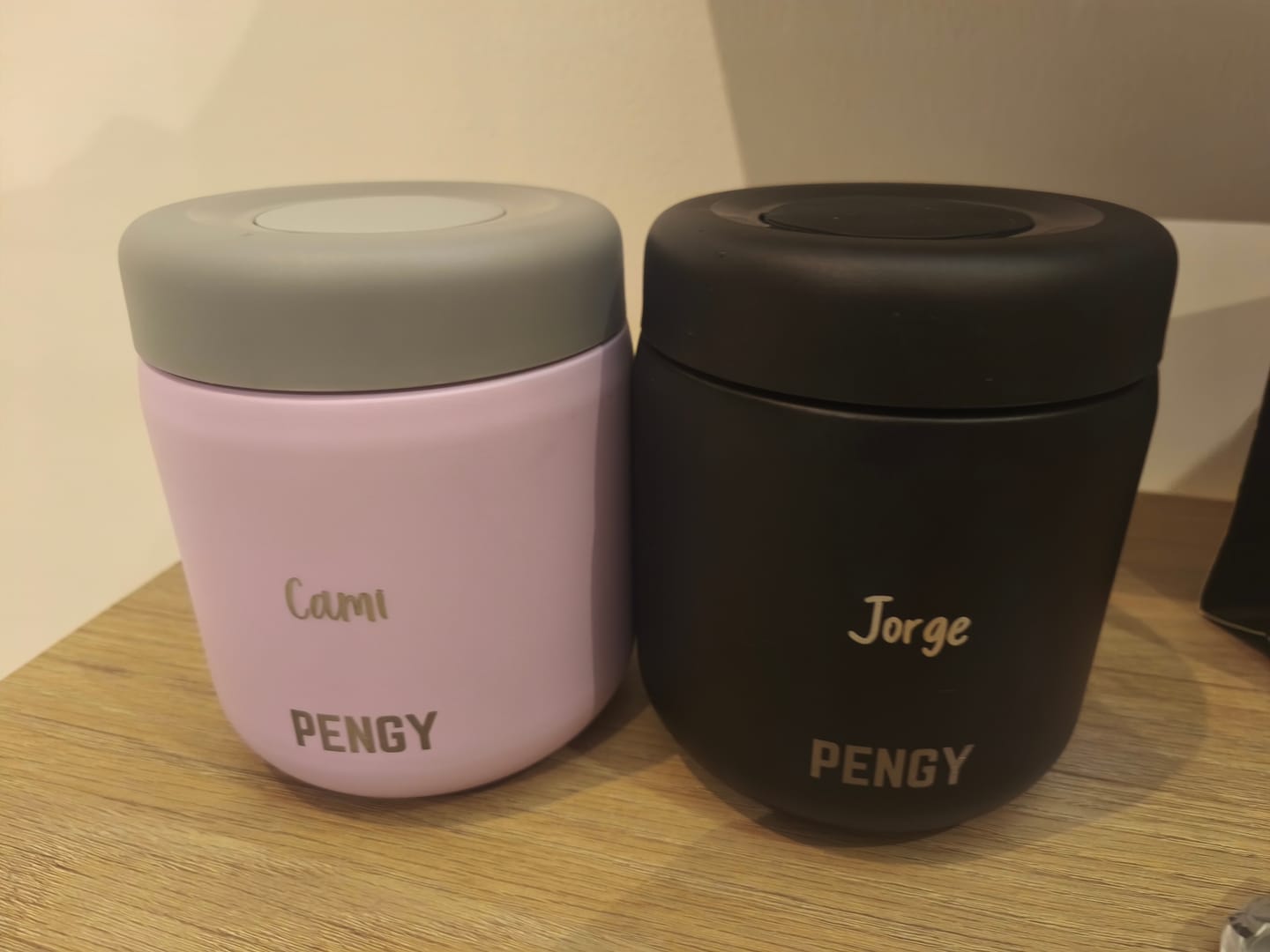 Customer photo review of PENGY Food Jar - Termo Para Snacks