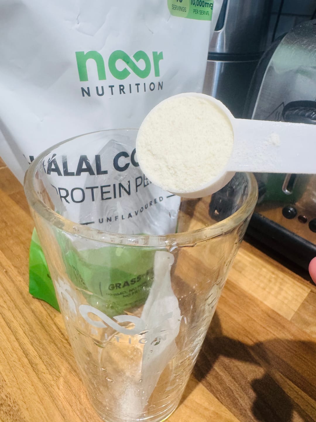 Customer photo review of Halal Collagen Powder