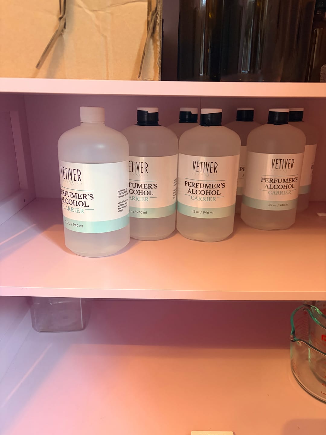 Customer photo review of Perfumer's Alcohol
