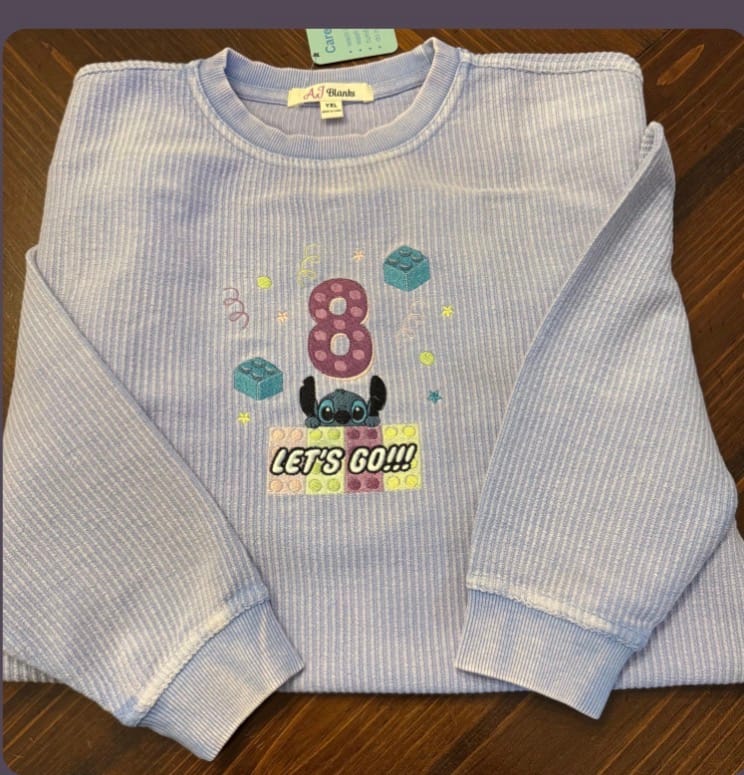 Customer photo review of KIDS YOUTH Oversized Corded Crew Sweatshirt