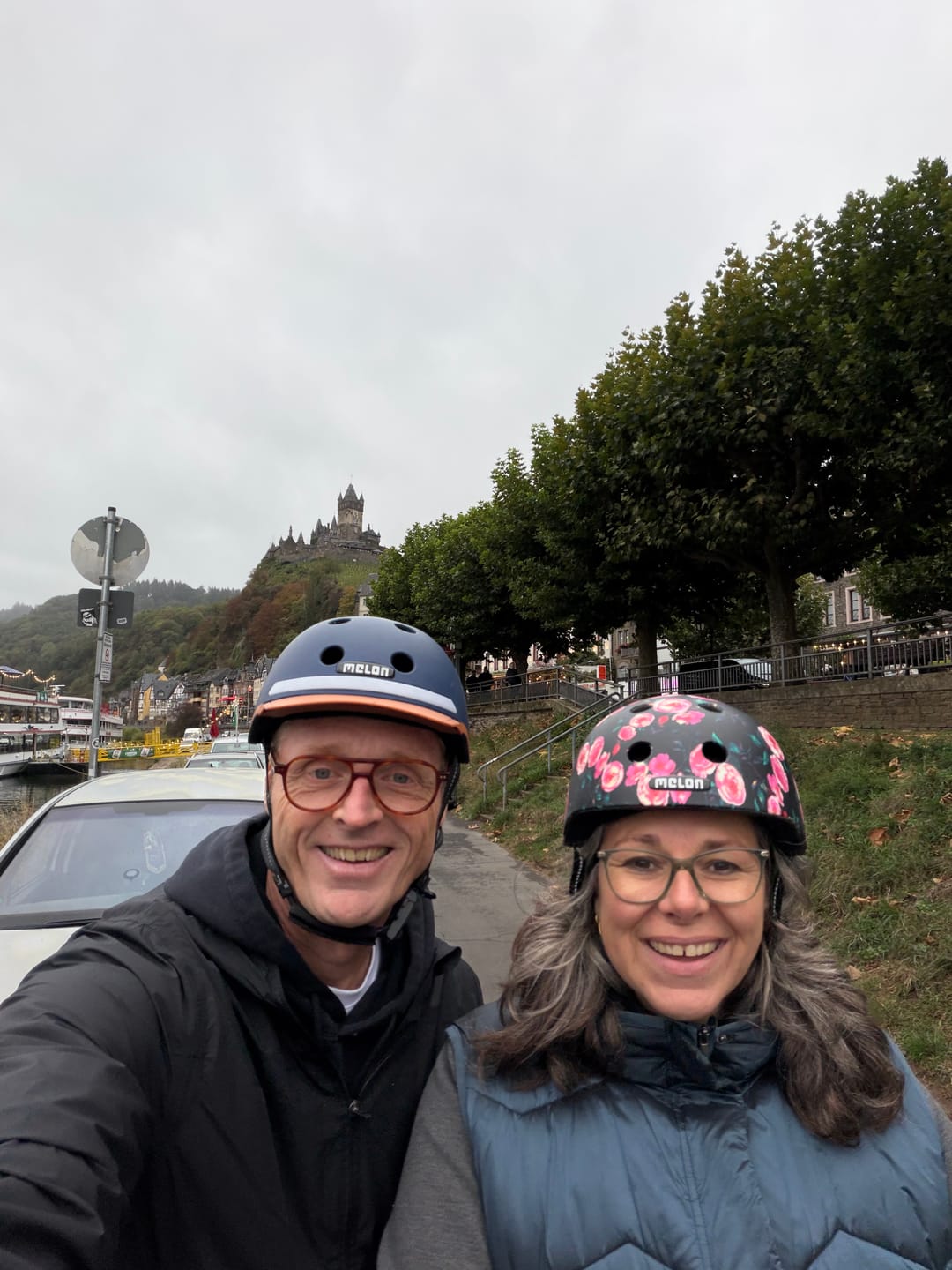 Customer photo review of Melon Bicycle Helmet Urban Active »Rose Garden«