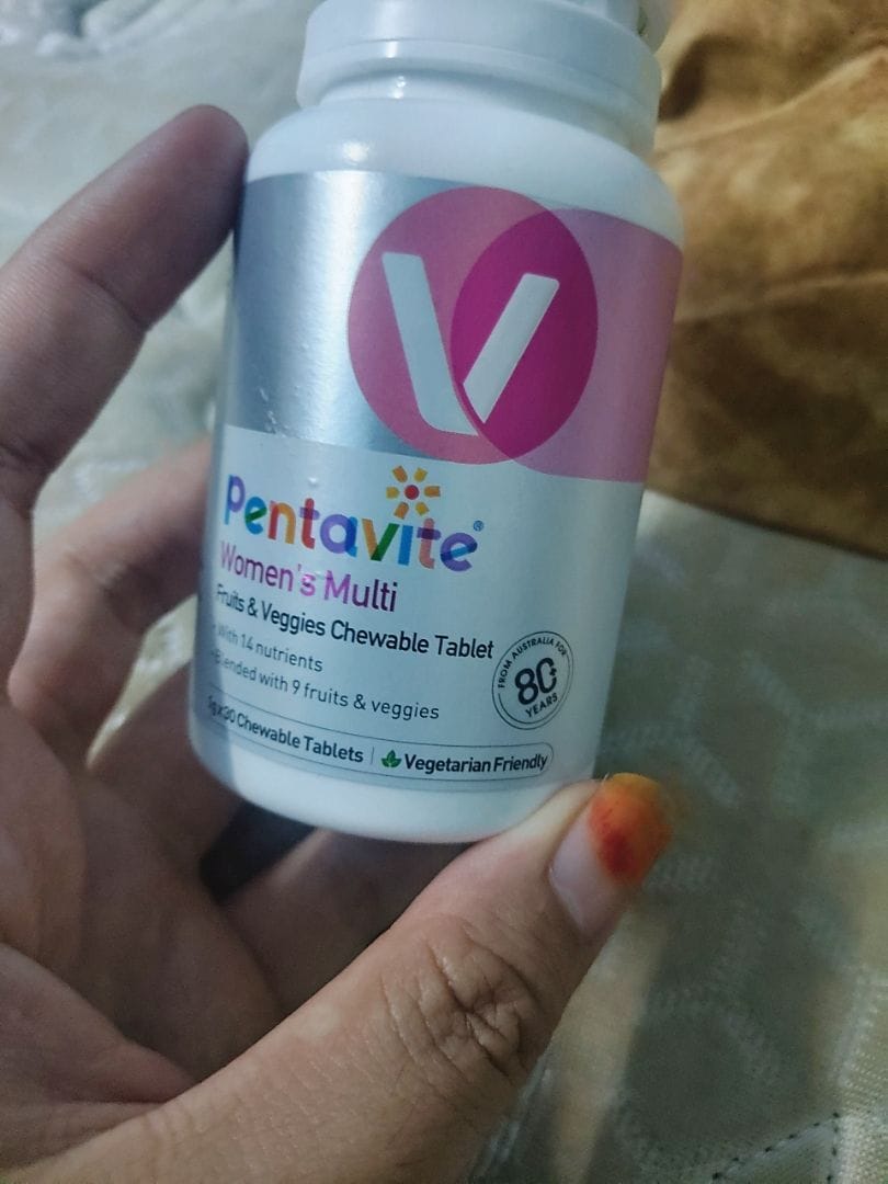 Customer photo review of Women’s Multi Fruits & Veggies Chewable Tablet