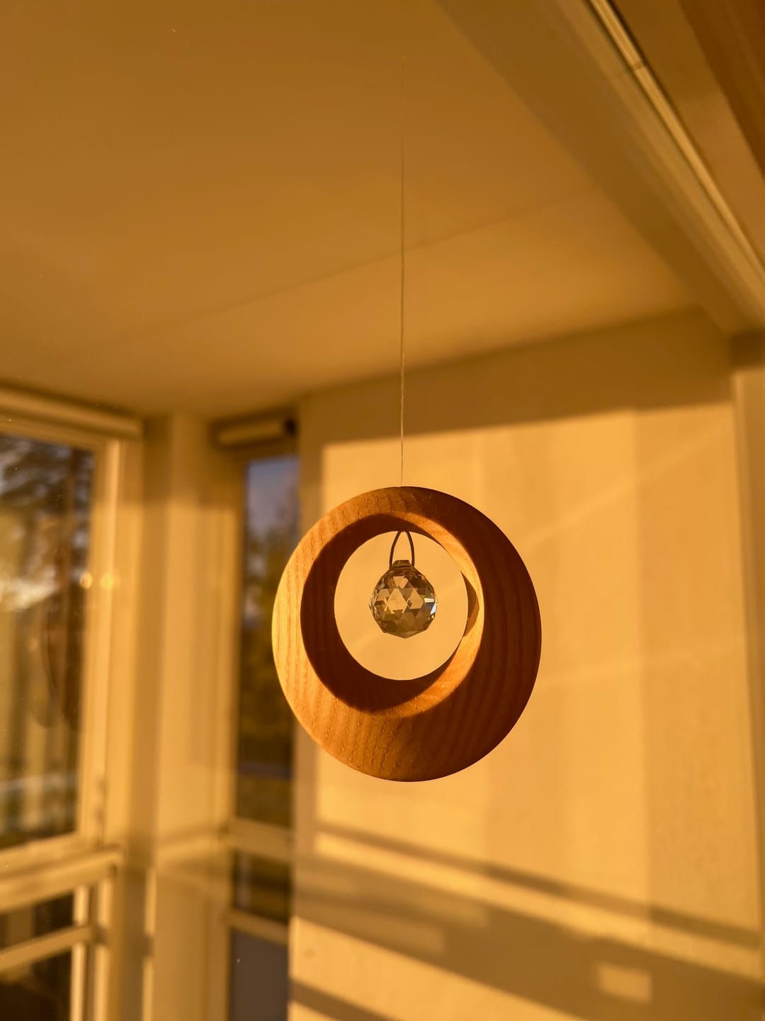 Customer photo review of Harmoniring med krystall - liten (s)