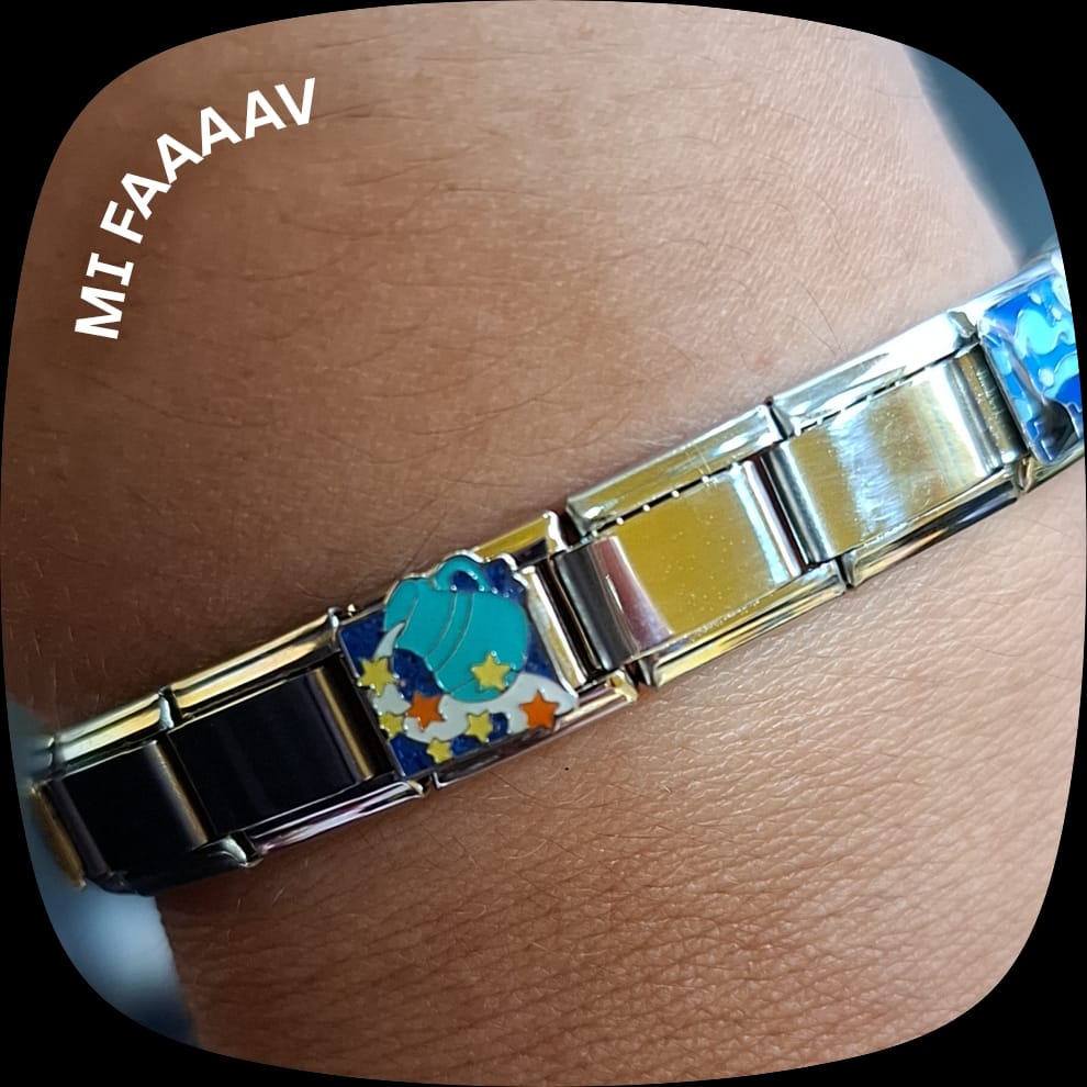 Customer photo review of Charm Agua estrellada