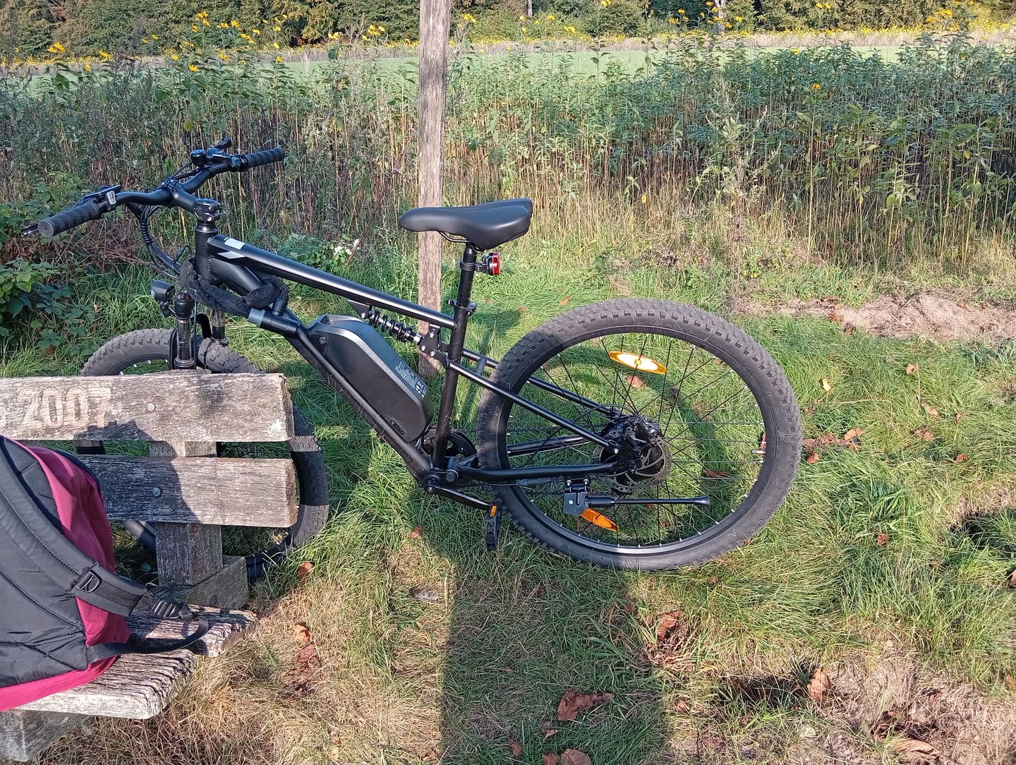 Customer photo review of Touroll U3 Pro Full Suspension Mountain Electric Bike
