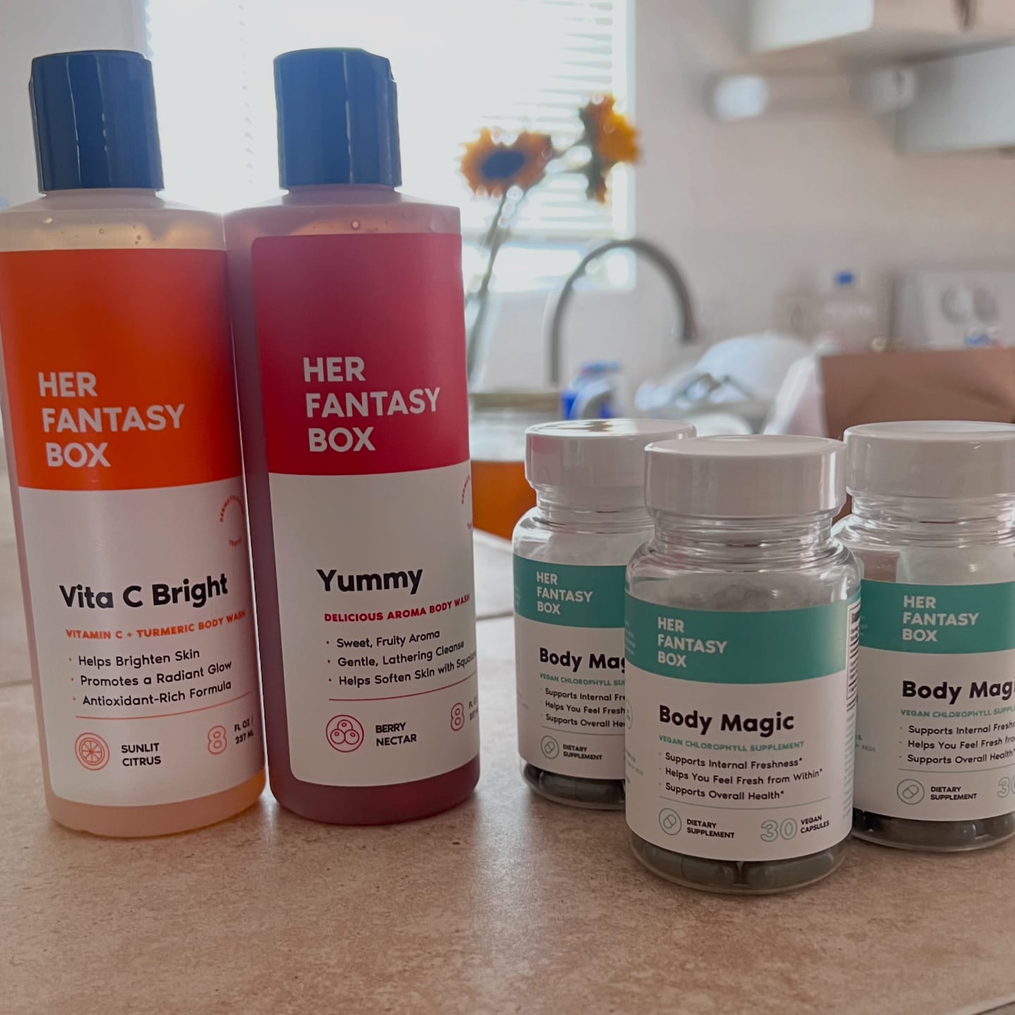 Customer photo review of Body Magic Chlorophyll Pill for Feminine Odor - 3 pk