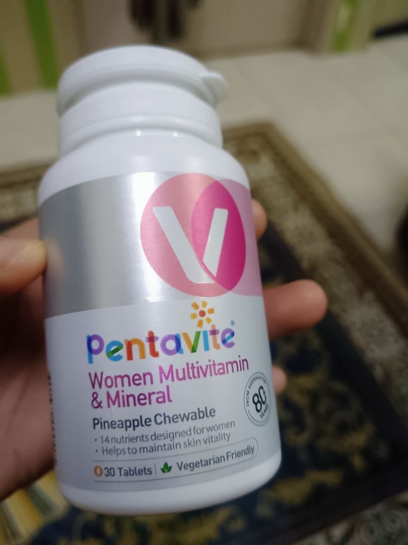 Customer photo review of Women’s Multi Fruits & Veggies Chewable Tablet