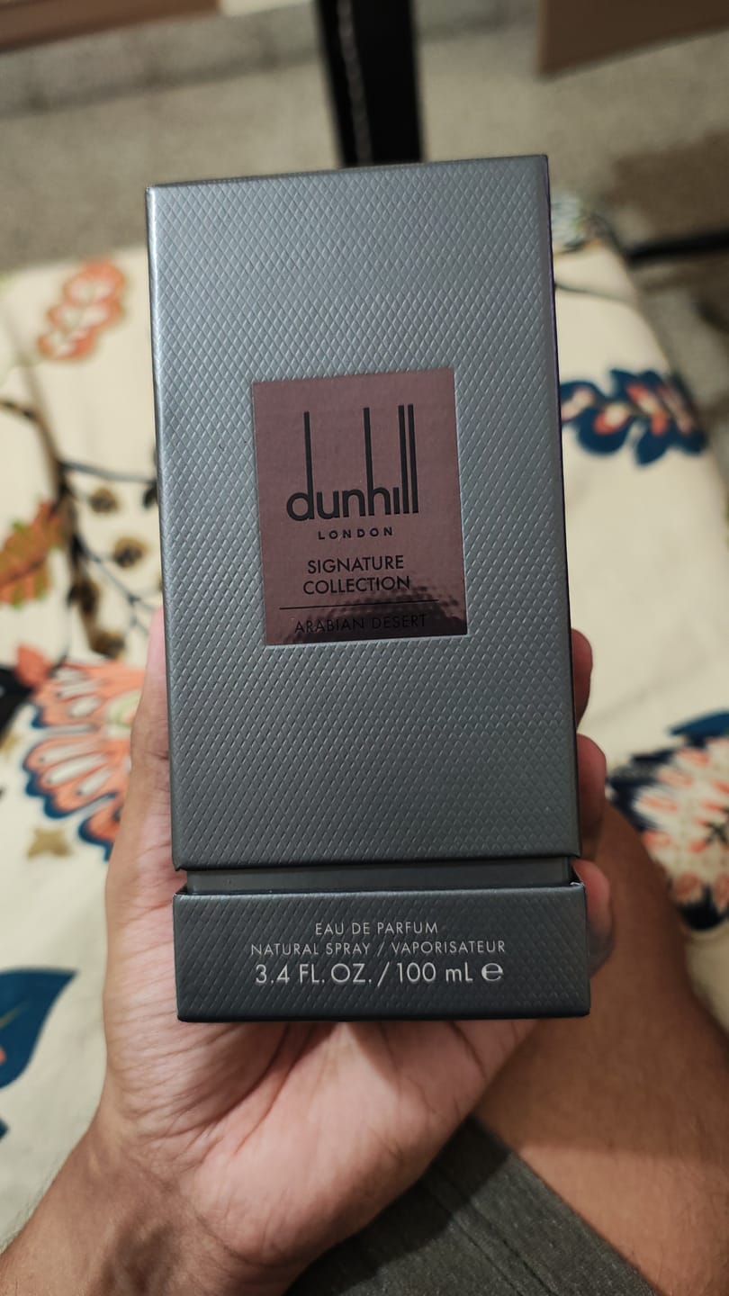 Customer photo review of Dunhill Signature Collection Arabian Desert Eau De Parfum