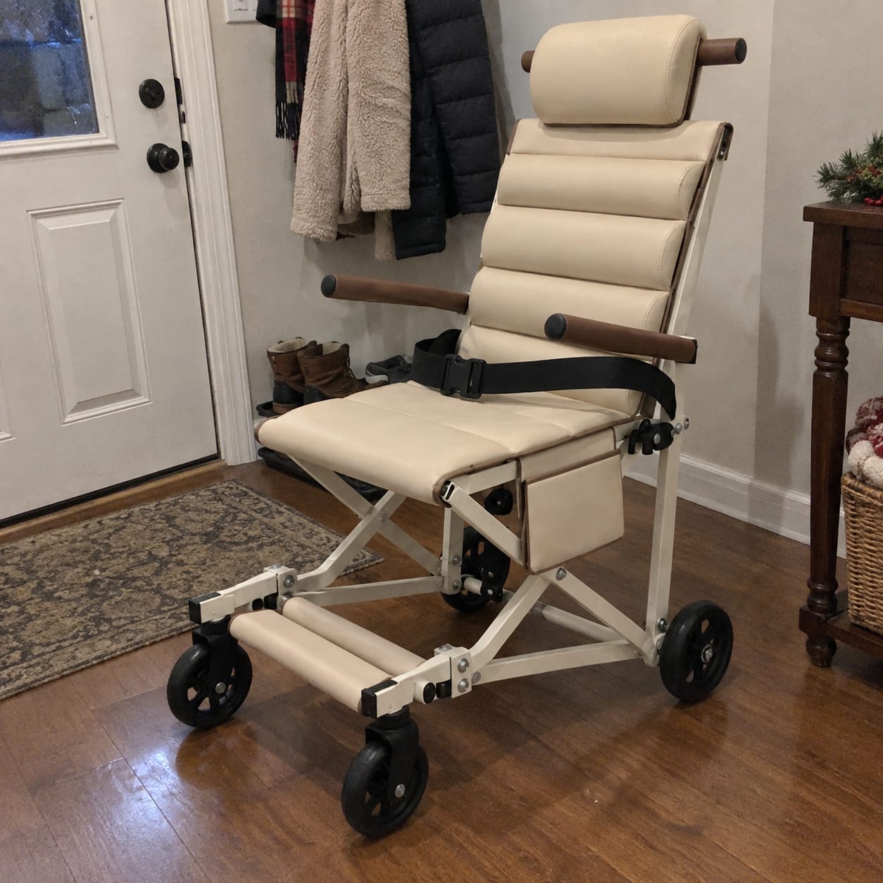 Customer photo review of Folding Transport Chair