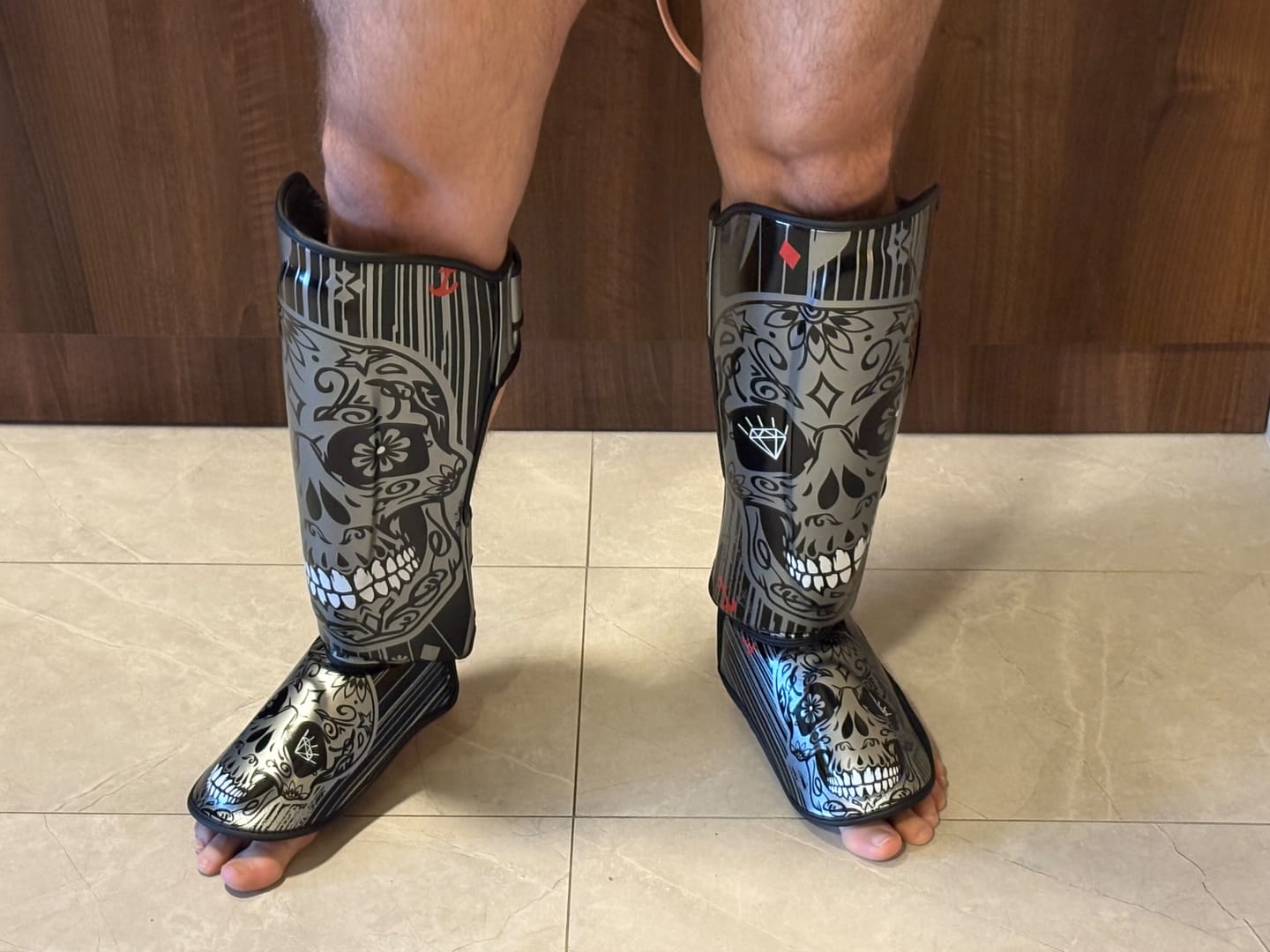 Customer photo review of Tibiere Kickbox Knockout Skull FX