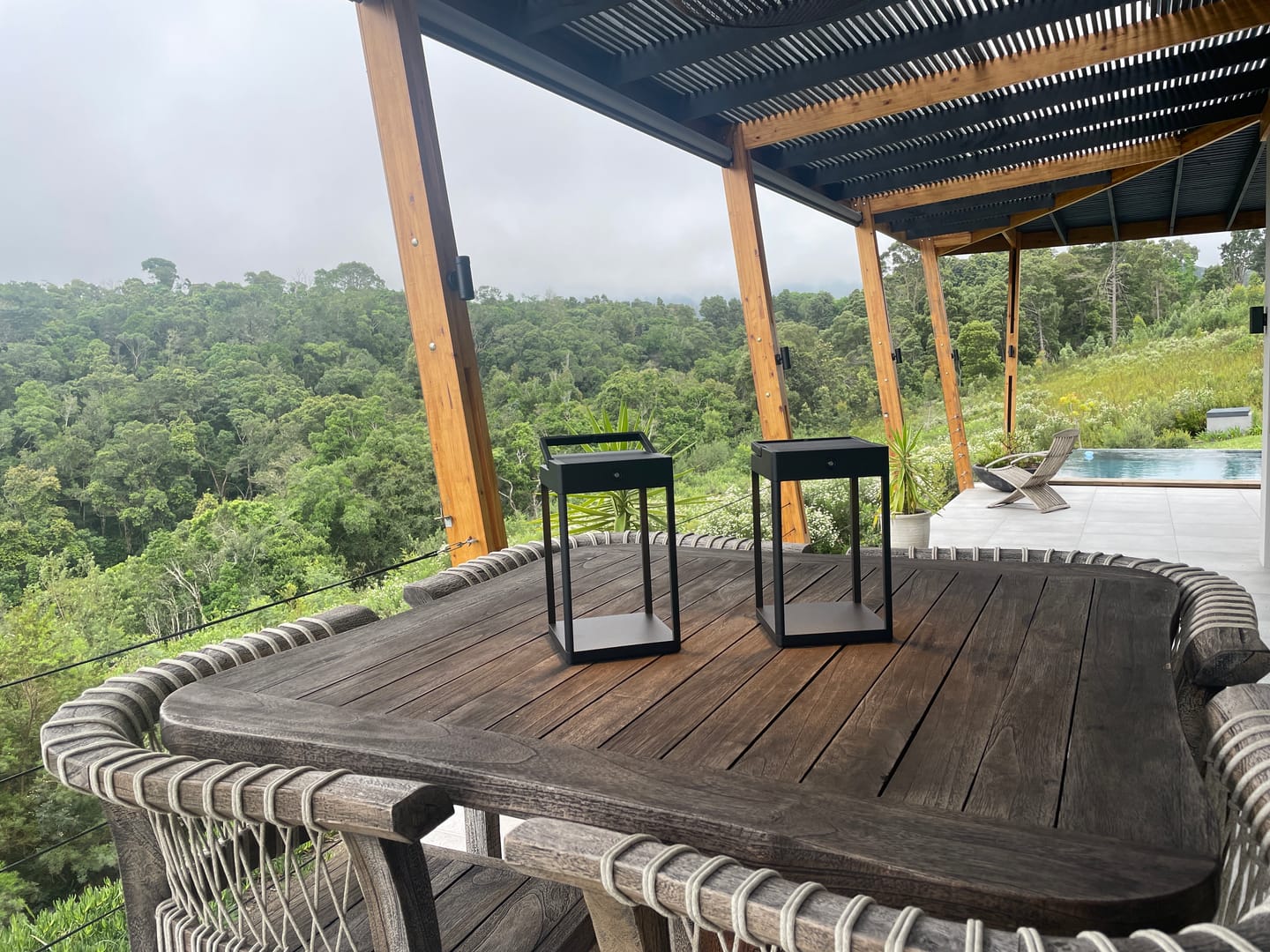 Customer photo review of Luxury Metal Solar Lantern