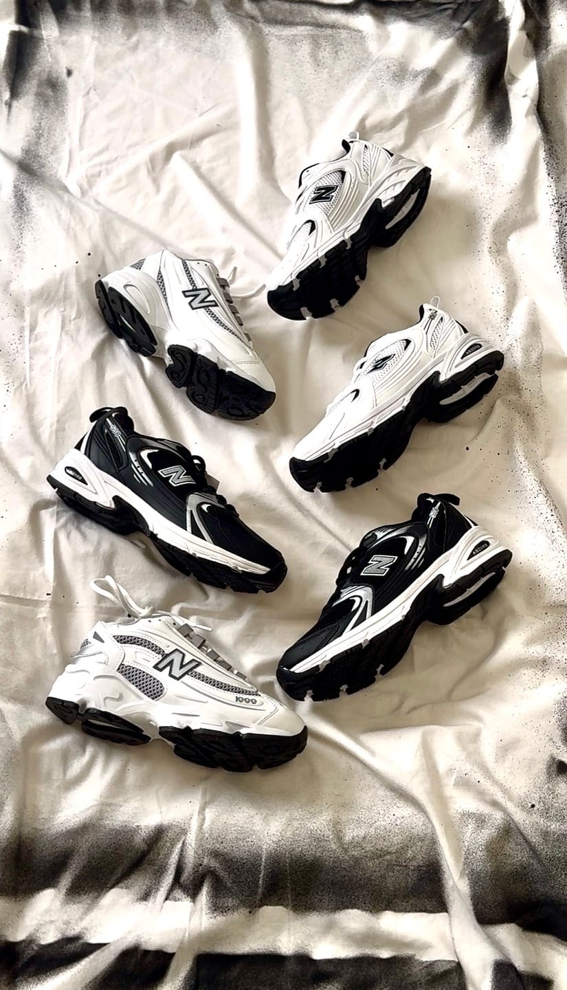 Customer photo review of Tenis New Balance 530 Negro Blanco 1.1 Premium