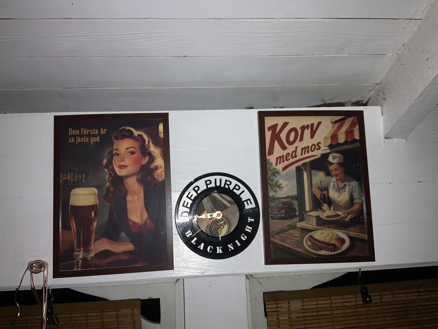 Customer photo review of Korv med mos - Poster