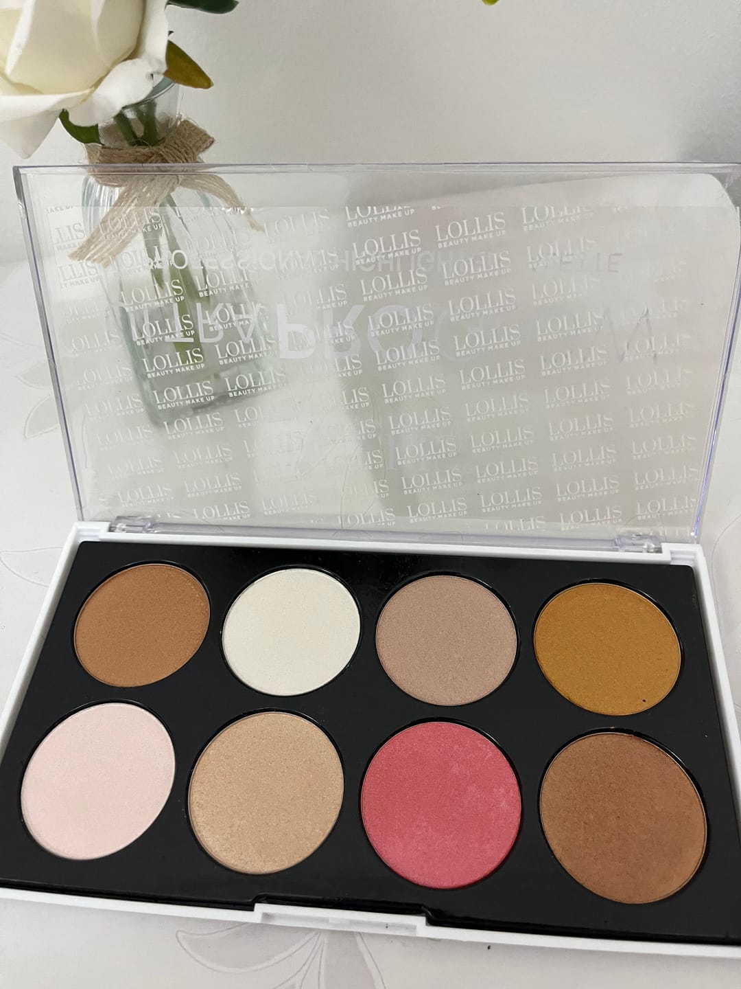 Customer photo review of باليت إضاءة هايلايتر الترا برو جلو 03